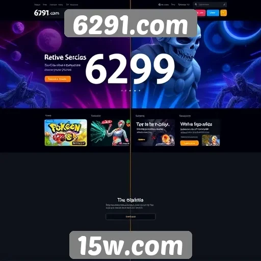Evolução da interface do usuário em 6291.com